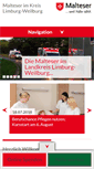 Mobile Screenshot of malteser-landkreis-limburg-weilburg.de